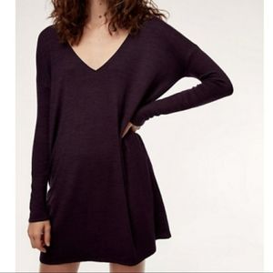 Aritzia Wilfred Free Gail dress purple size XS